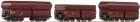 67056 Roco Set of 3 high capacity hopper cars